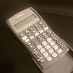 BA II Plus Taxas Instruments Financial Calculator